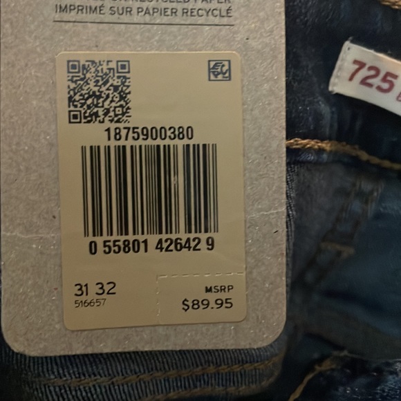 Levi’s Dark wash Flare Jeans - Picture 4 of 4